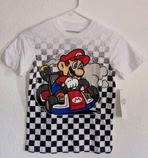 Mario Kart Super Mario Boys Teeshirt