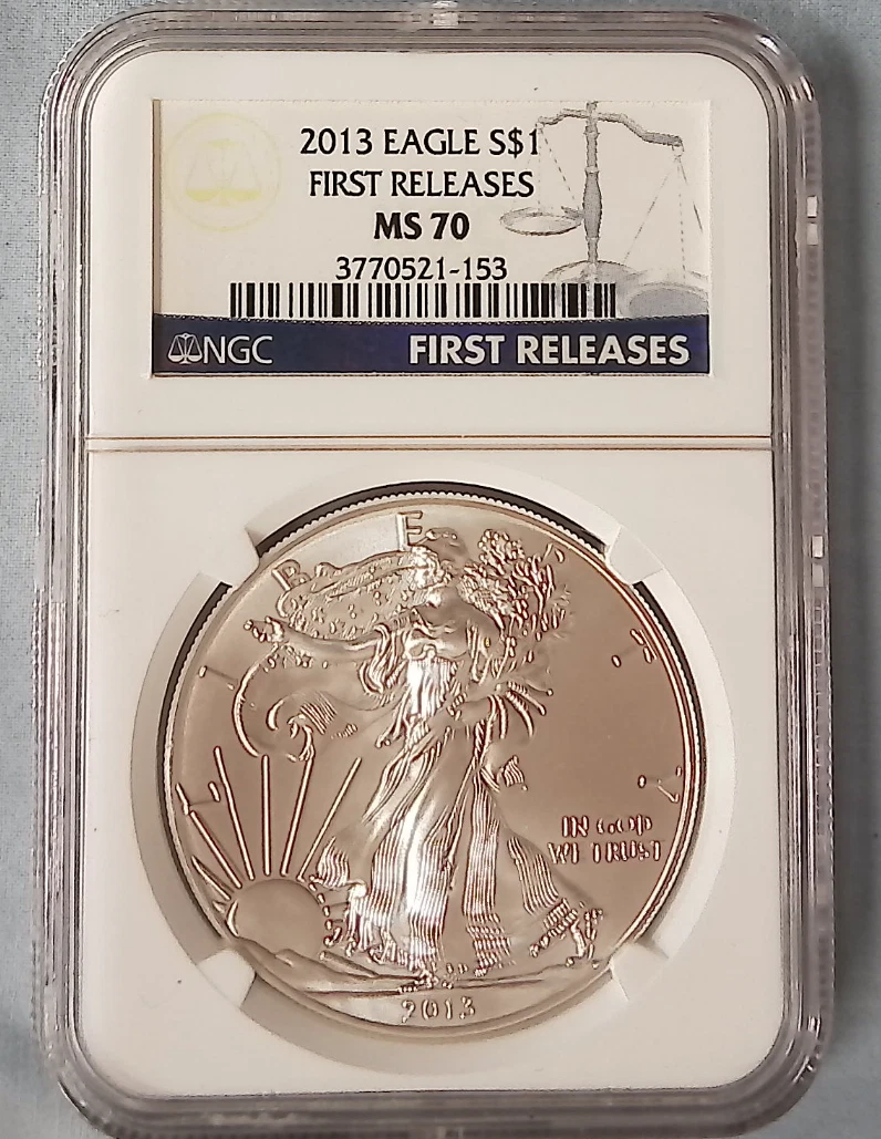American Eagle MS 70 Graded 2013 Silver Bullion Coins for sale | eBay