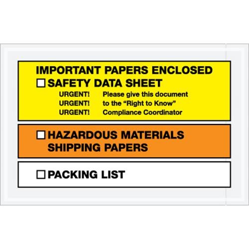 3-12" Packing List Shipping Envelopes & Mailers (Multi Color/Size) 500-1000/Case - Picture 32 of 39