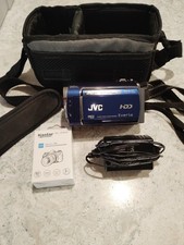 JVC GZ-MG330 Everio 30 GB Camcorder - Sapphire blue With Charger And New Battery