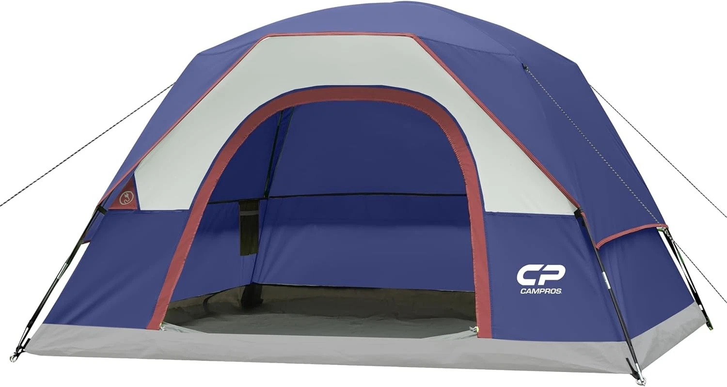 Tents Camping 4 Person Tent Windproof Double Layer Camping Tent Easy Waterproof