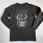 Vans Off the Wall Tour 1966 Men (S) Long Sleeve Viking Skull T-Shirt