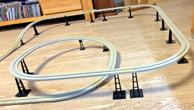 LEGO MONORAIL 👉TRACK WITH 6990 MONORAIL TRAIN 👈F. ALL MONORAIL TRACKS COMPATIBLE