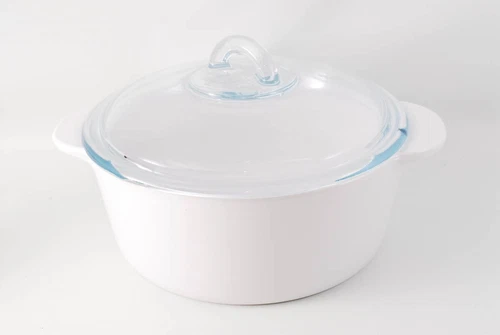 Pyrex Pyroflam Cocotte Steamer Set 2000mL φ200 × 80mm Vitro-Ceramic P25U000 - Picture 3 of 5