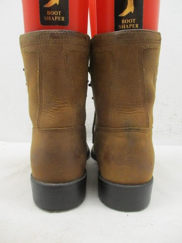Stivali Ariat Lacer Western Roper in pelle marrone da donna taglia 8,5 stile B 33527 - Foto 6 di 12