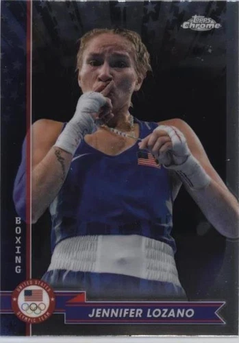 2024 Topps Chrome U.S. Olympic & Paralympic Team and Hopefuls - Jennifer Lozano #13