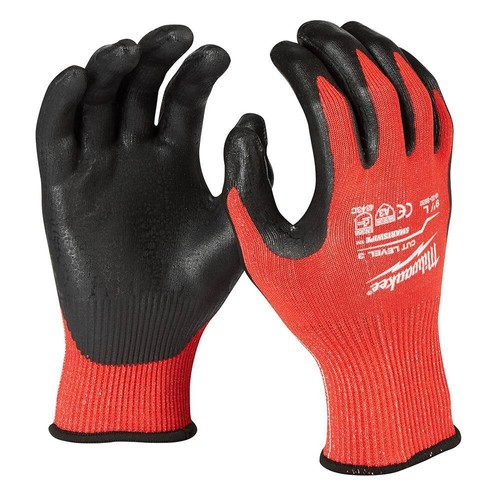 Milwaukee 48-73-8632 Large Cut Level 3 Nitrile Dipped Gloves