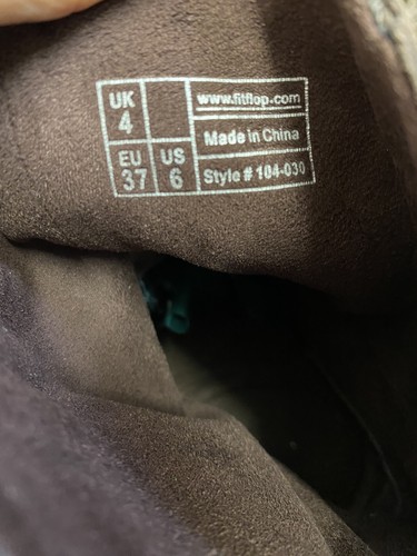 FitFlop Uk 4 Superboot Marrón Chocolate Gamuza Hebilla Wobbleboard Botas de Invierno - Imagen 9 de 12