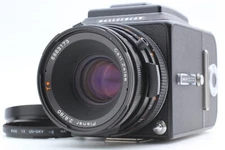 Late [Top Mint] Hasselblad 500CM Film Black Camera CF 80mm Lens A12 Back Japan