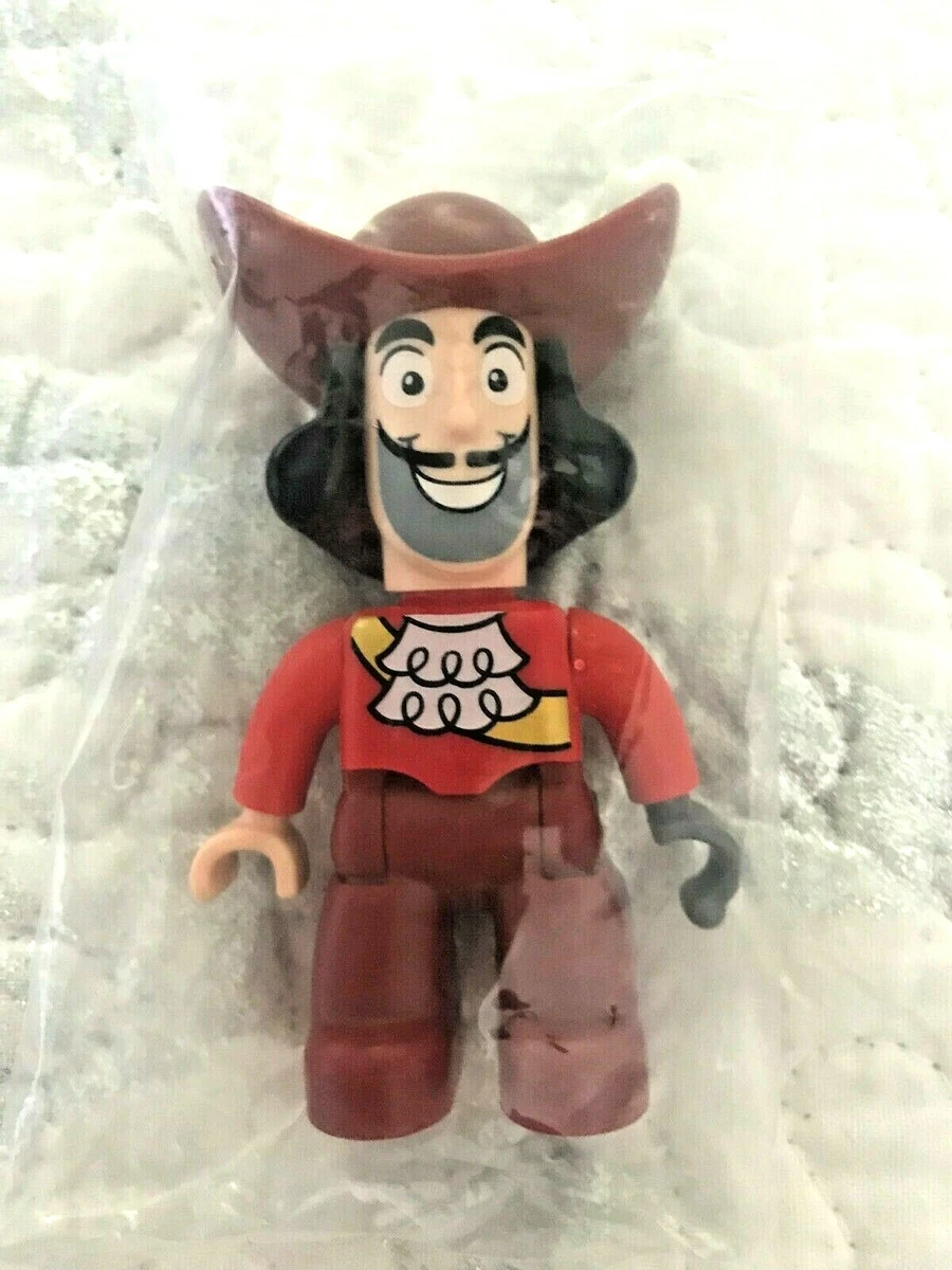 Lego Duplo Disney Captain Hook Minifig Pirate Boat Figure NEW NISP