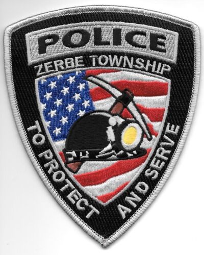 Zerbe Township, Pennsylvanie (taille 4" x 5") patch de police épaule (incendie) - Photo 1 sur 1