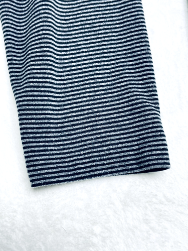 Under Armour Long Sleeve Shirt Mens M Black White Striped Coldgear Fitted - Picture 13 of 18