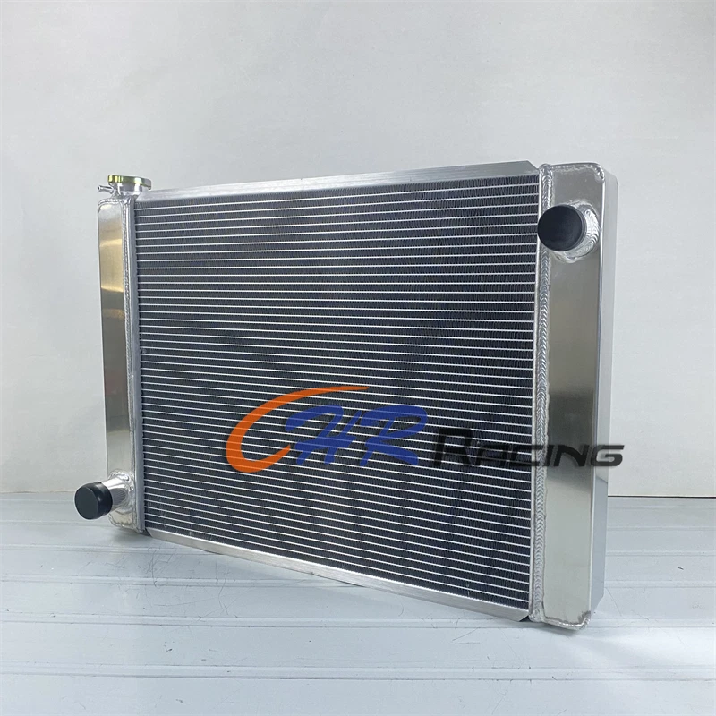 CHR 3 filas universal flujo cruzado 22" núcleo radiador Ford Config Foto 3 de 4