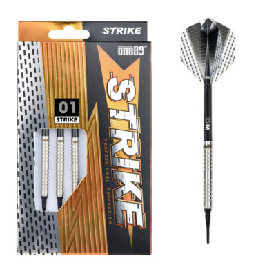 One80 Darts Strike 01 80% Tungsten 16g 18g 20g (Soft Dart) Softdart Pfeile