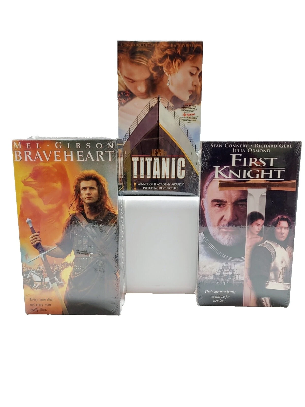 Leonardo DiCaprio cintas VHS de acción y aventura