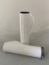 Asti Shorex Ergon Ergonomic lockon Comfort Pro MTB BMX Bike Handlebar Grip White
