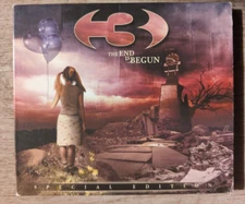 3 (THREE) - THE END IS BEGUN CD + DVD 2008 NM Digipack Special Edition USA Issue
