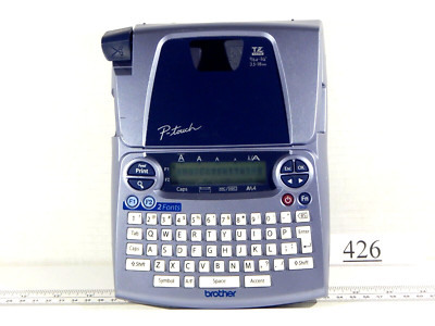 Brother P-Touch PT-1880 Label Maker Printer Battery Operated Tested Works Good