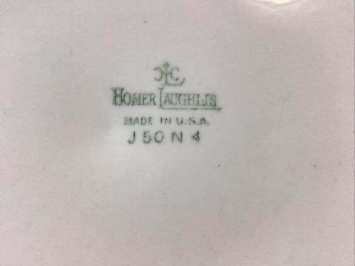 Homer Laughlin 9" Dinner Plate l #J50N4 (LOT OF 6) - Picture 4 of 4