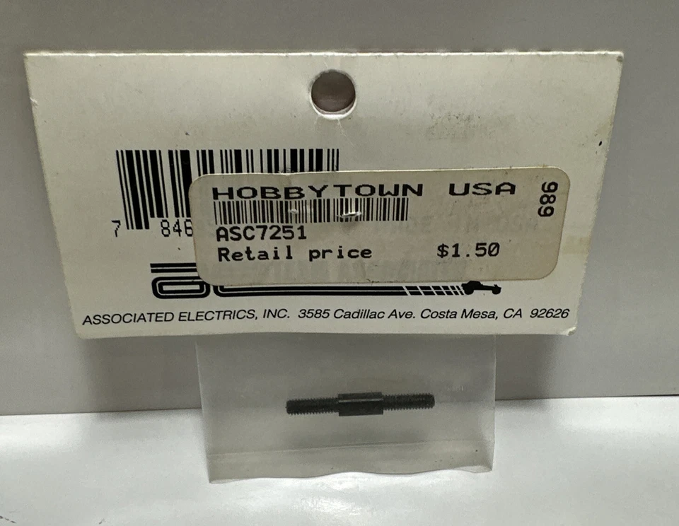 Team Associated #7251 Turnbuckle 1.0" RC Part NEW - Image 2 of 4