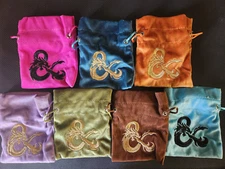 Dungeons & Dragons Acererak's Treasure Packs: Gold Edition Dice Bags