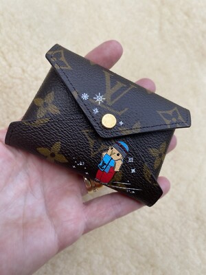 LOUIS VUITTON  Monogram 2023 Christmas Animation Kirigami Small Pochette Only