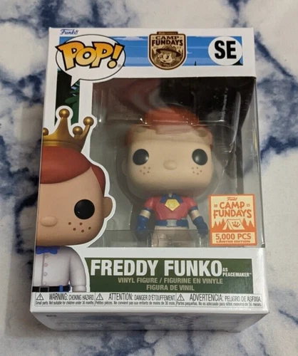 Funko Pop Freddy as Peacemaker LE 5000 Soft Protector Suicide Squad 2023 Fundays