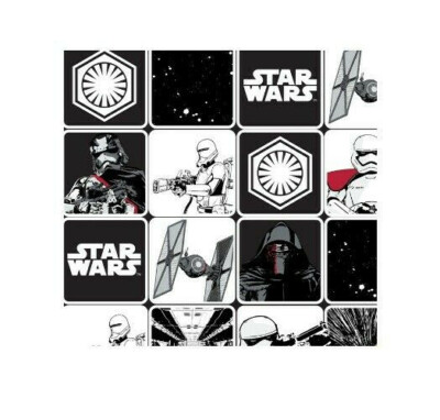 Star Wars Stormtrooper Fighter Vader Cotton Fabric Camelot