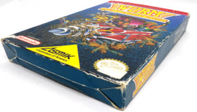 Nes Nintendo WURM Journey to the Center of the Earth Complete w/ manual Tested