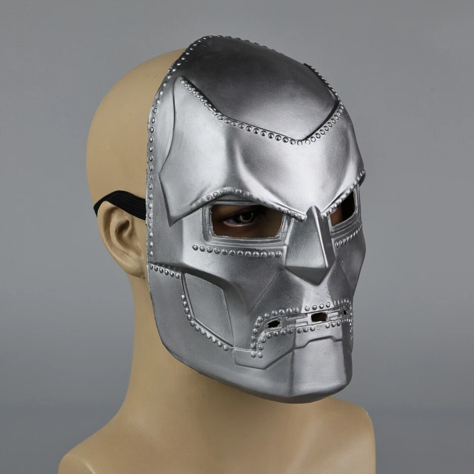 Cosplay Victor Doctor Doom Masks Fantastic Four Superhero Halloween Masks Latex - Image 2 of 4