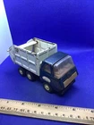 Vintage Tonka Garbage Truck Steel 55060 blue and white circa 1960s