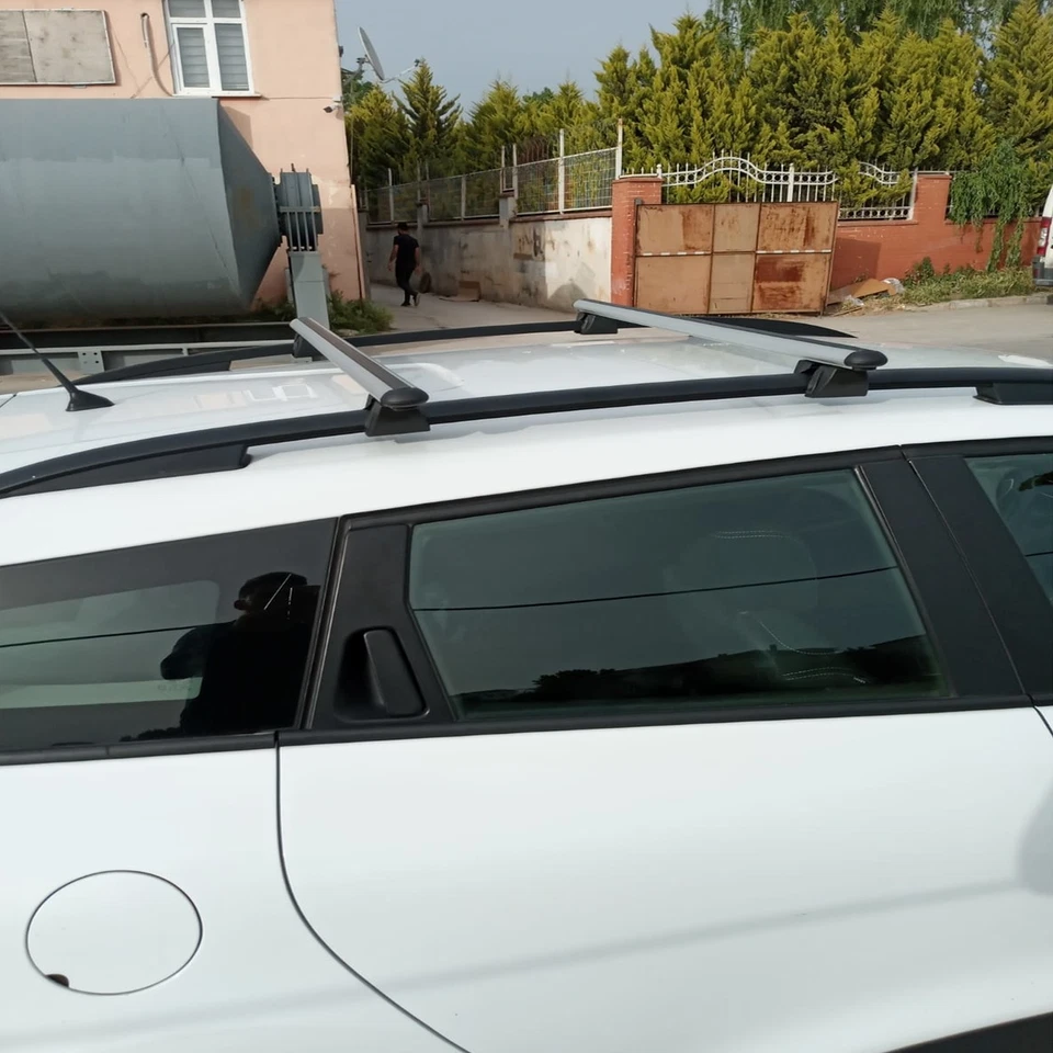 Portaequipajes barras transversales de techo para Audi A6 Avant Wagon 1994 2004 Foto 2 de 4