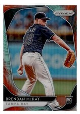 2020 Panini Prizm #153 Brendan McKay Cosmic Haze Prizm Tampa Bay Rays