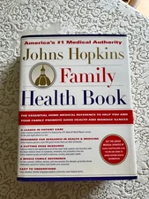 John Hopkins Family Health Book ~ Hardback ~ 1657 Pages ~ Slight Illustrations
