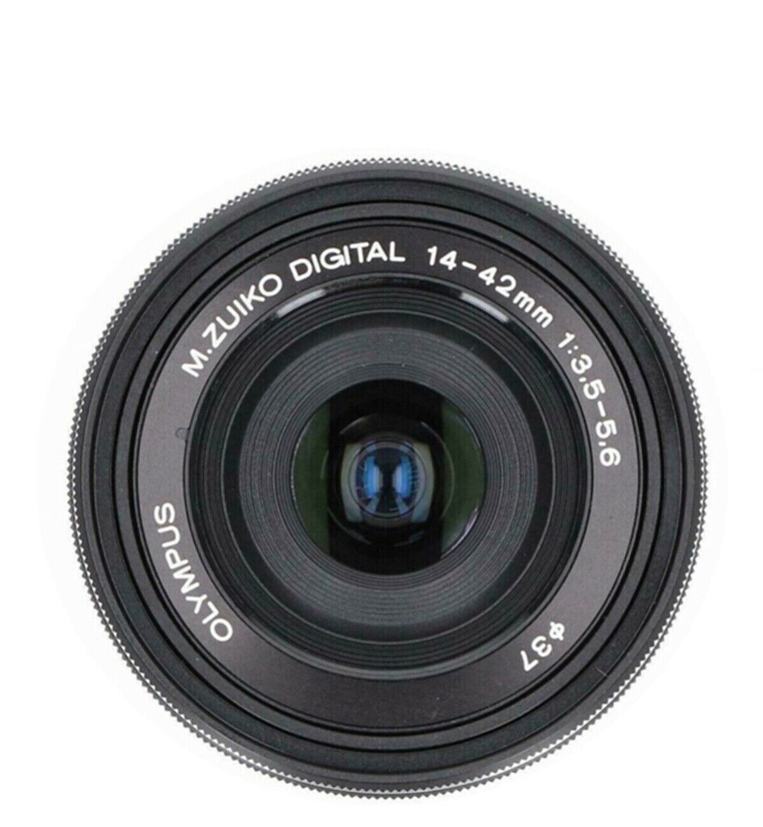 M.Zuiko 14-42mm f/3.5-5.6 EZ Black Lens for Panasonic Olympus