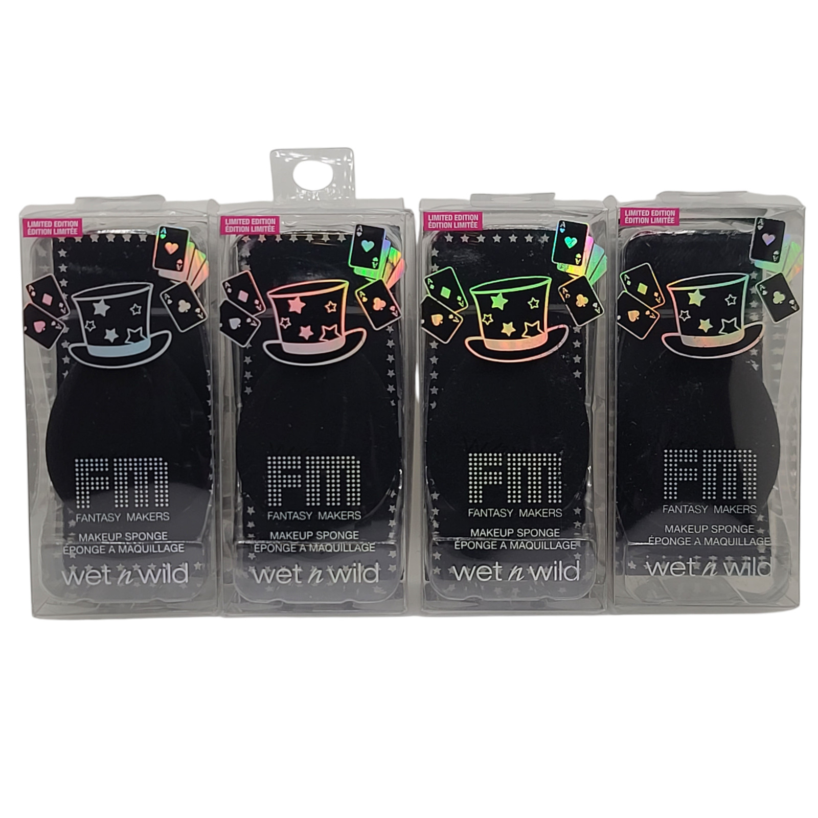 4 Pack Wet N Wild Fantasy Makers Makeup Sponge - Black