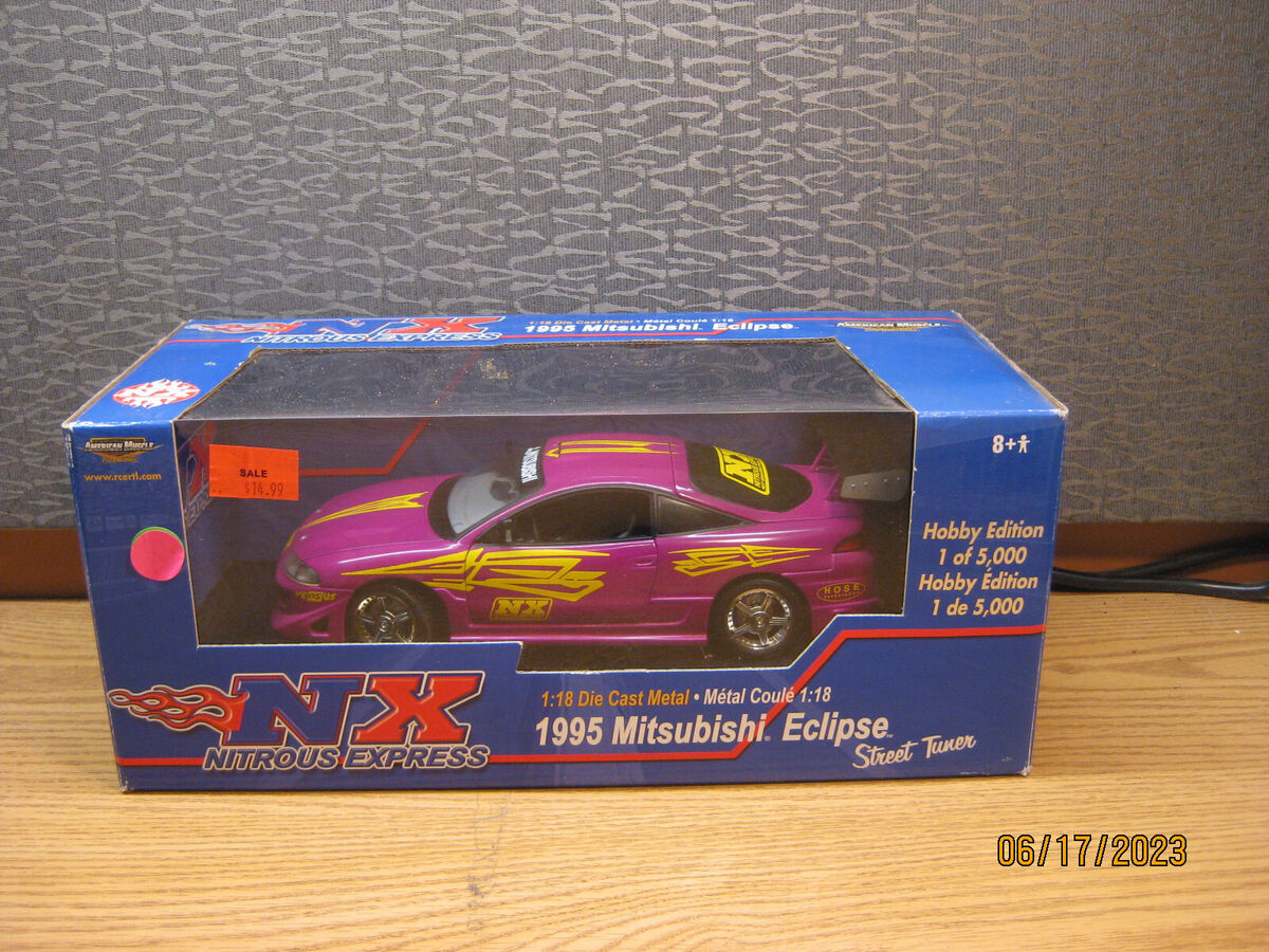 1/18 1995 MITSUBISHI ECLIPSE BY ERTL /AMER.MUSCLE 1/18 1995 MITSUBISHI ECLIPSE BY ERTL /AMER.MUSCLE