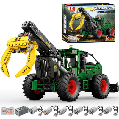 Reobrix 22027 Holzrückemaschine 1612 Teile Remote Control ferngesteuert NEU OVP