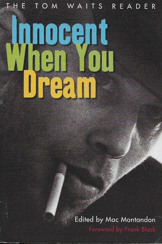 TOM WAITS Innocent When You Dream large paperback book - 第 1/1 張圖片