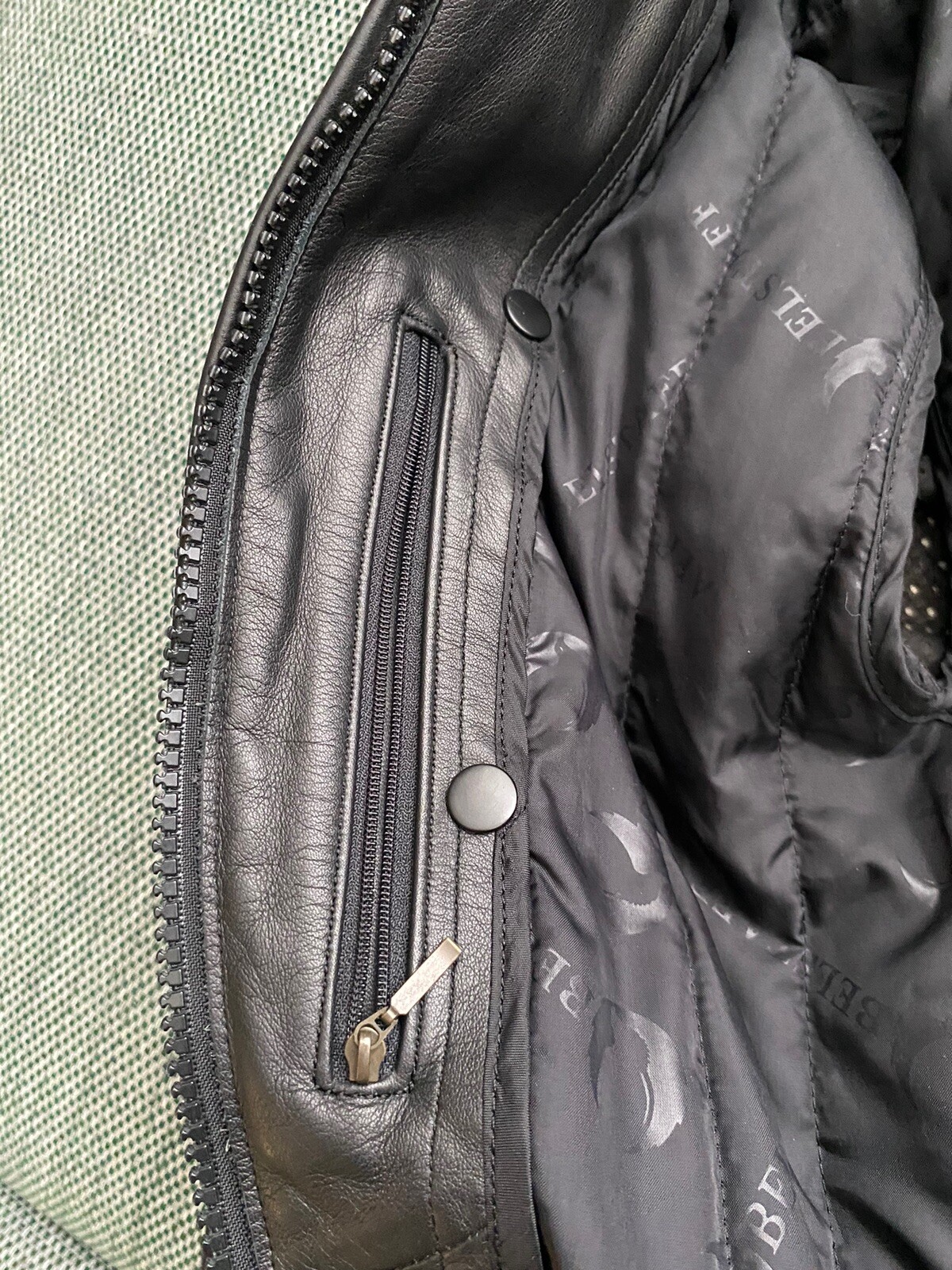 Ladies Belstaff Leather Motorcycle jacket eBay