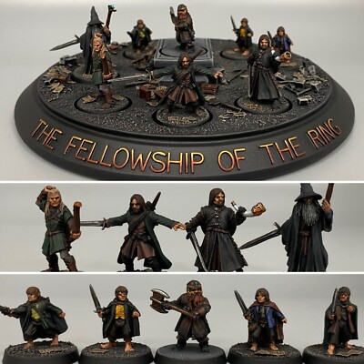 DER HERR DER RINGE DIE GEMEINSCHAFT DES RINGS BALINS GRAB HOBBIT BEMALT