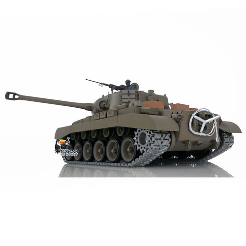 7.0 Henglong 1/16 M26 Pershing RTR RC Tank 3838 Metal Tracks Sprockets FPV 360° - Picture 5 of 12