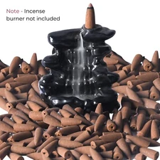 Charcoal Incense Cones BACKFLOW Jumbo Bulk Lot