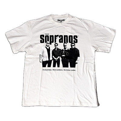 Neu Original Sopranos T-Shirt HBO 2023 Mob Series Italien Mafia Shirt Pull Bear
