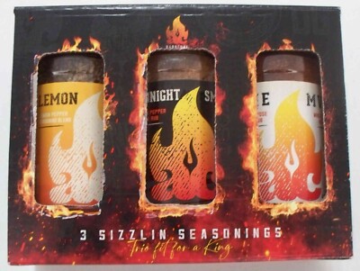 AC BBQ 3 pack 5.5 oz The MVP, Lemon Stepper & Midnight Smoke
