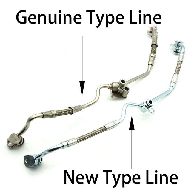 Twin Turbo Oil Feed & Return Line Kit For BMW N54 Engine w/ Stock MHI