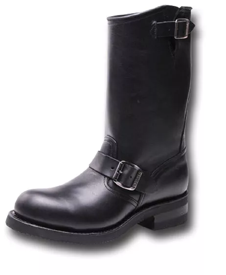 1 PAIR MOTORCYCLE 1590 ENGINEER BIKER BOOTS STEEL TOE 70871