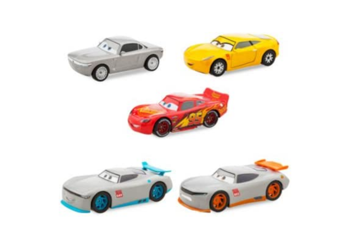 Disney Pixar Cars 3 Deluxe Die-Casts, Set of 5 Official McQueen