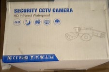 ENSTER White Waterproof Dual Band 2.4 GHz Wireless Outdoor Security Camera