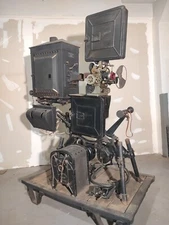 Antique 35mm Motion Picture Protector 1925 Powers Cameragraph Silent Film Movies